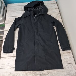 Baro Drywear Long Black Rain Jacket Men Size Medium